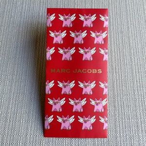 MARC JACOBS red pocket envelope